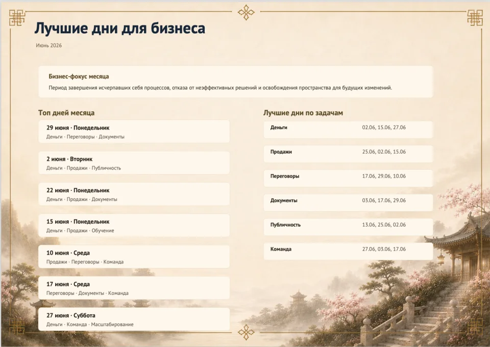 Превью бизнес-версии Метакалендаря